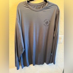 Hang Ten Charcoal Long Sleeve Tee Men’s XXL